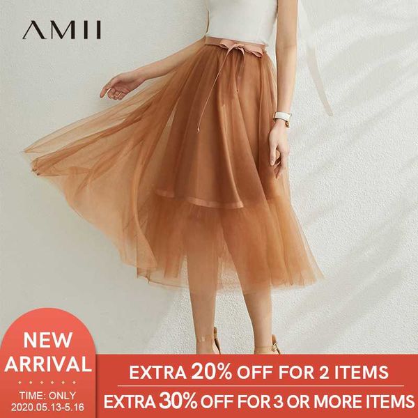 amii minimalism spring summer ball gown women skirt causal fashion bow elastic waist solid calf-length female skirt 12070103, Black
amii minimalism spring summer ball gown women skirt causal fashion bow elastic waist solid calf-length female skirt 12070103, Black