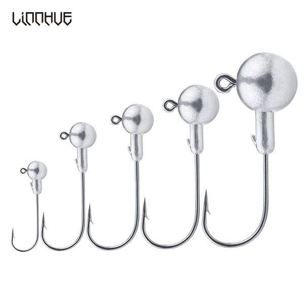 linnhue lead head hook 10pcs/bag 16g 18g 20g 22g soft bait hook high carbon lead squid pike jig fishing tackle accessories
linnhue lead head hook 10pcs/bag 16g 18g 20g 22g soft bait hook high carbon lead squid pike jig fishing tackle accessories