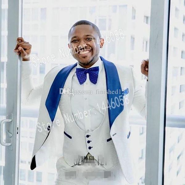 popular one button white wedding groom tuxedos shawl blue lapel groomsmen men formal prom suits (jacket+pants+vest+tie) w210, Black;gray
popular one button white wedding groom tuxedos shawl blue lapel groomsmen men formal prom suits (jacket+pants+vest+tie) w210, Black;gray