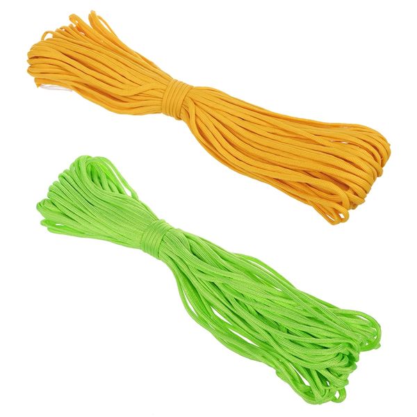100ft 7 strand 550 survival bushcraft paracord parachute cord lanyard type iii , neon green & yellow
100ft 7 strand 550 survival bushcraft paracord parachute cord lanyard type iii , neon green & yellow