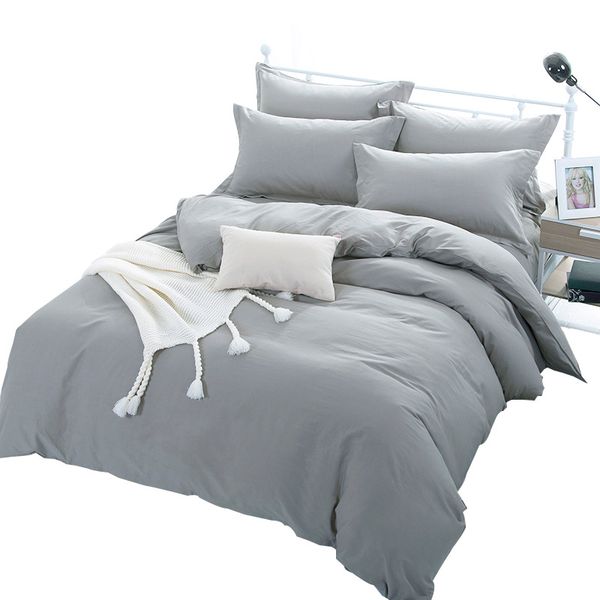 grey color duvet cover sets for single double bed kids adults 6 sizes 100% cotton bedding sets xf644-4
grey color duvet cover sets for single double bed kids adults 6 sizes 100% cotton bedding sets xf644-4