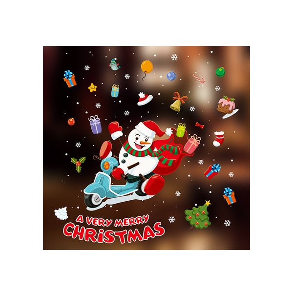 Snowman Window Clings Decal Stickers Christmas Winter Wonderland Decorations Ornaments Murals Hyv-60
Snowman Window Clings Decal Stickers Christmas Winter Wonderland Decorations Ornaments Murals Hyv-60