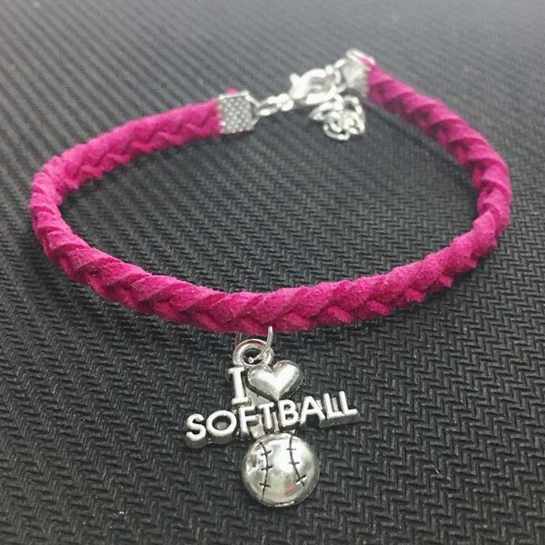 2020 новая мода сплав серебра софтбол подвеска аксессуары браслет браслеты роза красная кожа замша velvet rope diyjewelry, как женщины мужчи, Golden;silver 
2020 новая мода сплав серебра софтбол подвеска аксессуары браслет браслеты роза красная кожа замша velvet rope diyjewelry, как женщины мужчи, Golden;silver