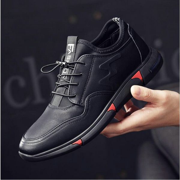 tleni fashion sneakers flats driving shoes for men new brand all black men's leather flats sports shoes zl-23
tleni fashion sneakers flats driving shoes for men new brand all black men's leather flats sports shoes zl-23