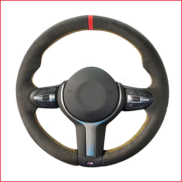 black suede steering wheel cover for bmw f87 m2 f80 m3 f82 m4 m5 f12 f13 m6 f85 x5 m f86 x6 m f33 f30 m sport
black suede steering wheel cover for bmw f87 m2 f80 m3 f82 m4 m5 f12 f13 m6 f85 x5 m f86 x6 m f33 f30 m sport