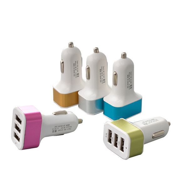 3 usb ports car charger universal dc 5.0v 2.1a/2a/1a charge adapter for samsung huawei xiaomi smartphone ing
3 usb ports car charger universal dc 5.0v 2.1a/2a/1a charge adapter for samsung huawei xiaomi smartphone ing