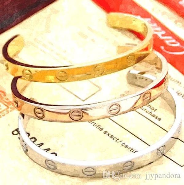 2019 brand designer opening bangle 16 19 size optional diamond-ladies jewelry anniversary wedding gift party wedding ing, Black
2019 brand designer opening bangle 16 19 size optional diamond-ladies jewelry anniversary wedding gift party wedding ing, Black