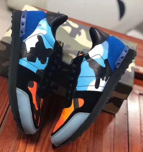new shoes fashion stud camouflage sneakers shoes footwear men and women flats luxury designer rockrunner trainers casual shoes w4t07, Black
new shoes fashion stud camouflage sneakers shoes footwear men and women flats luxury designer rockrunner trainers casual shoes w4t07, Black