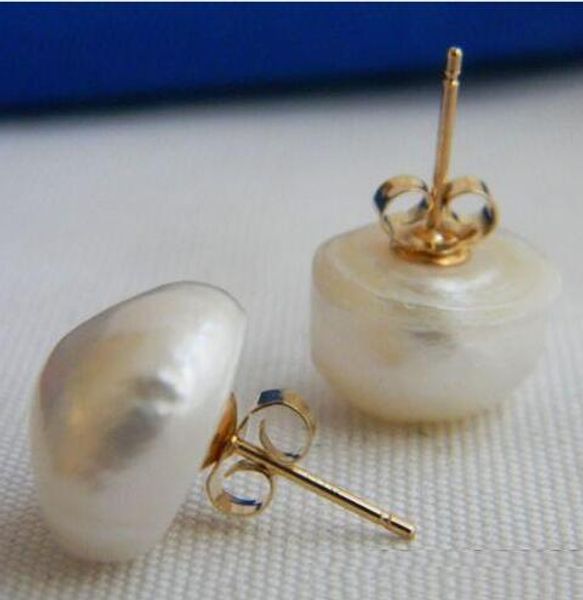 envÃo gratis venta caliente perfecto 10-11mm blanco perla del mar del sur 14 k/20 pendientes de oro, White
envÃo gratis venta caliente perfecto 10-11mm blanco perla del mar del sur 14 k/20 pendientes de oro, White