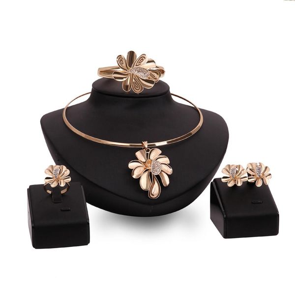 hc dubai jewelry flower sets for women gold color bridal jewelry sets for women wedding elegant party gift fashion costume f, Silver
hc dubai jewelry flower sets for women gold color bridal jewelry sets for women wedding elegant party gift fashion costume f, Silver