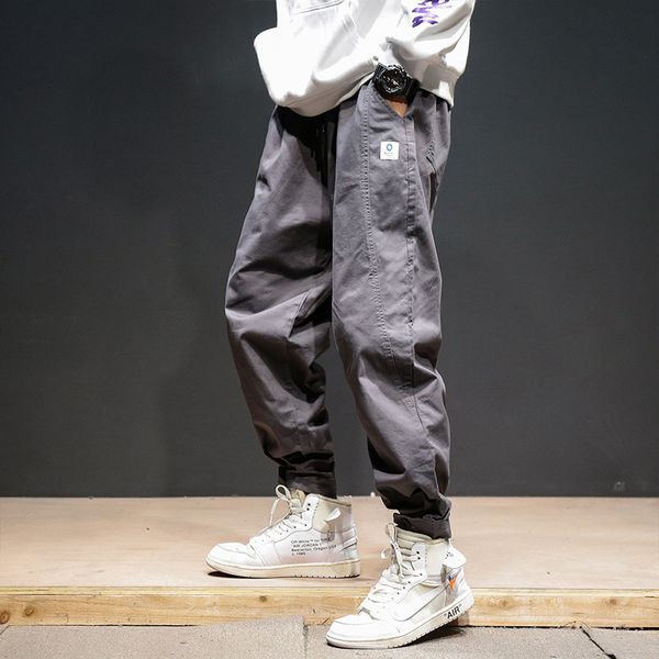 men's pants original japanese korean men solid color cotton slacks casual students loose overalls beam m-xxxl, Black
men's pants original japanese korean men solid color cotton slacks casual students loose overalls beam m-xxxl, Black