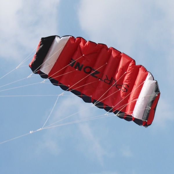 1.8m dual line parachute stunt kite outdoor fun fly with flying tool parafoil kite outdoor beach fun sport good flying kite toy
1.8m dual line parachute stunt kite outdoor fun fly with flying tool parafoil kite outdoor beach fun sport good flying kite toy