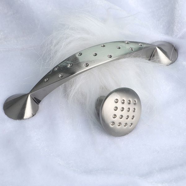 

96mm modern simple stain silver kitchen cabinet dresser door handle brushed nickel drawer shoe cabinet tv cabinet cupboard knob