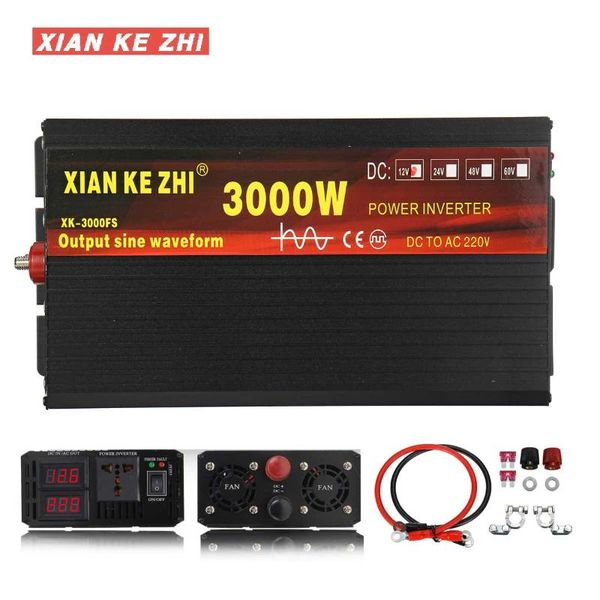 inverter 12v 220v 2000/3000/4000w voltage transformer pure sine wave power inverter dc12v to ac 220v converter+2 led display
inverter 12v 220v 2000/3000/4000w voltage transformer pure sine wave power inverter dc12v to ac 220v converter+2 led display