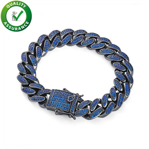 luxury designer jewelry men bracelets hip hop chain iced out cuban link bracelet bling diamond charm bangle women love fashion friendship, Black
luxury designer jewelry men bracelets hip hop chain iced out cuban link bracelet bling diamond charm bangle women love fashion friendship, Black
