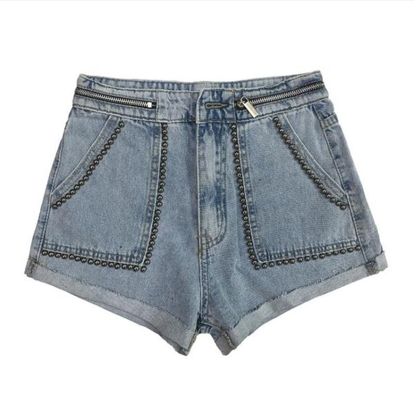 summer new fashion zipper high waist shorts female blue black grey college style rivet beading korean denim shorts f1041, White;black
summer new fashion zipper high waist shorts female blue black grey college style rivet beading korean denim shorts f1041, White;black