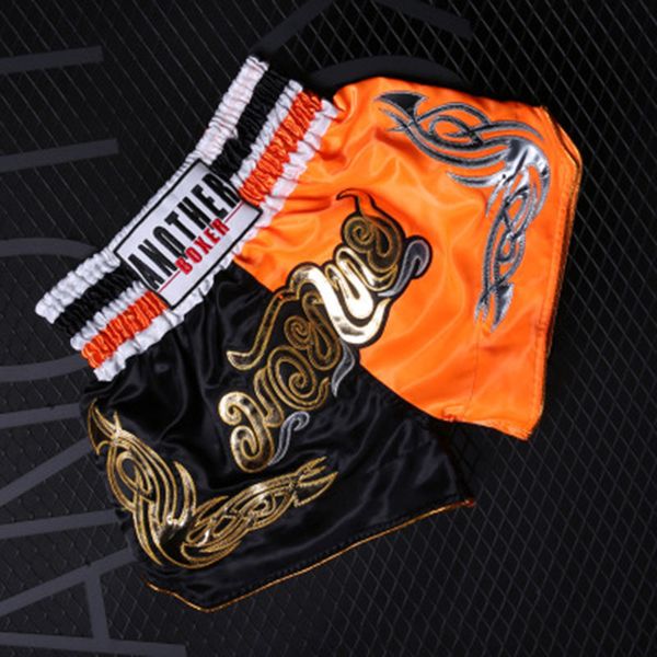mens womens muay thai boxing sparring short kickboxing fitness trunks sports, White;black
mens womens muay thai boxing sparring short kickboxing fitness trunks sports, White;black