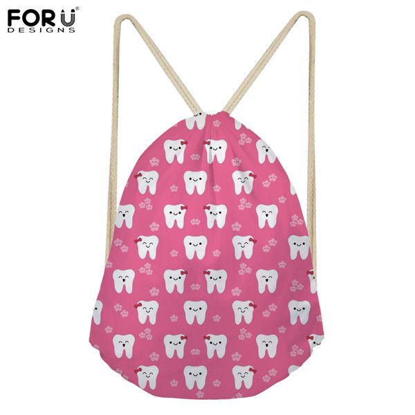 forudesigns pink women drawstring bag cute dentist/ pattern small women's backpack kids school bags string shoulder bags
forudesigns pink women drawstring bag cute dentist/ pattern small women's backpack kids school bags string shoulder bags