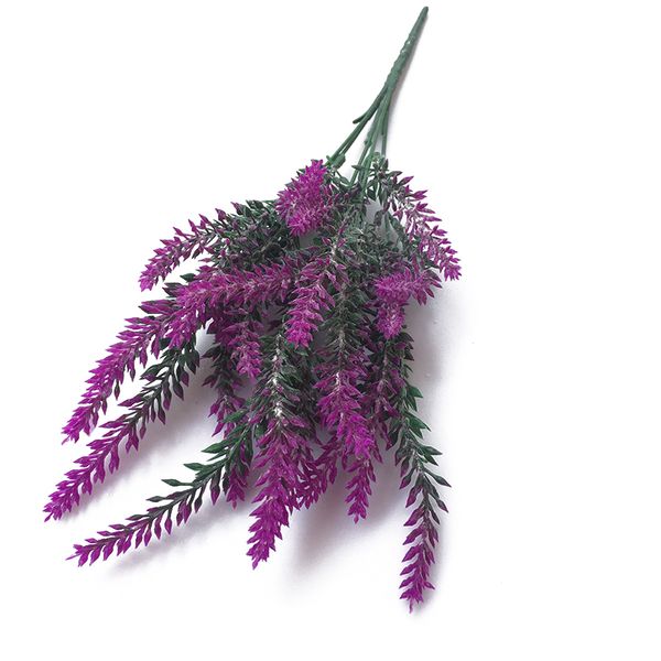 25 heads artificial lavender flower wreath lightweight fake bouquet 38cm practical fashion
25 heads artificial lavender flower wreath lightweight fake bouquet 38cm practical fashion