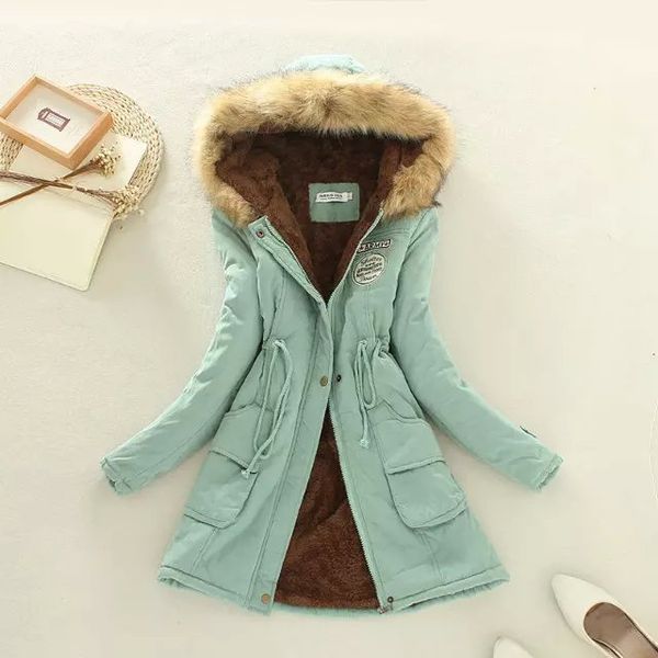 2019 sell like cakes winter solid cotton fleece hooded parkas coat women casual plus size slim zipper drawstring parkas, Black
2019 sell like cakes winter solid cotton fleece hooded parkas coat women casual plus size slim zipper drawstring parkas, Black