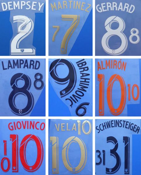 18 19 mls printing soccer namesets ibrahimovic vela gerrard lafc stamping football stickers dempsey lampard la galaxy impressed letterings
18 19 mls printing soccer namesets ibrahimovic vela gerrard lafc stamping football stickers dempsey lampard la galaxy impressed letterings