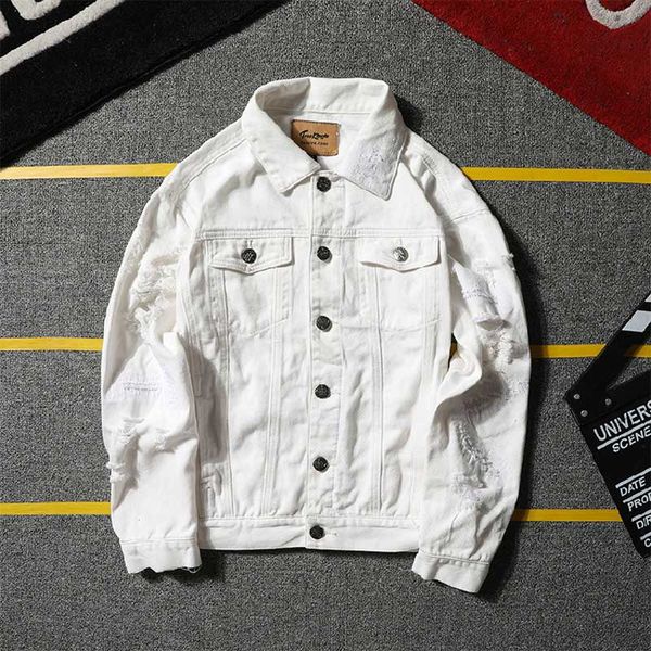 large size denim jacket male 2019 spring trend new slim jacket male tide brand korean handsome hole solid color man denim, Black;brown
large size denim jacket male 2019 spring trend new slim jacket male tide brand korean handsome hole solid color man denim, Black;brown