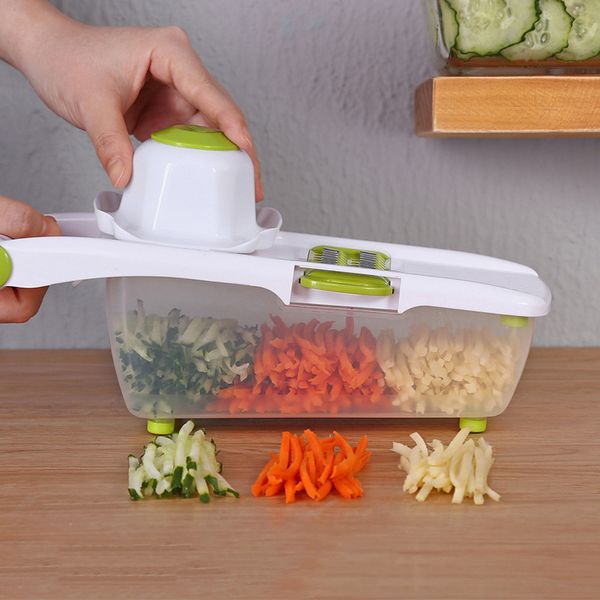 кухня ручной нарезки овощей slicer 8 один из нержавеющей стали сменные лезвия мандолина картофелечистку морковь терка dicer
кухня ручной нарезки овощей slicer 8 один из нержавеющей стали сменные лезвия мандолина картофелечистку морковь терка dicer