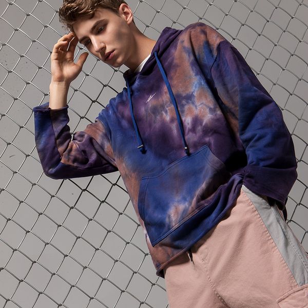 2019 spring and autumn new japanese vintage tie dye hoodie contrast letter print casual pullover man blue m-2xl, Black
2019 spring and autumn new japanese vintage tie dye hoodie contrast letter print casual pullover man blue m-2xl, Black
