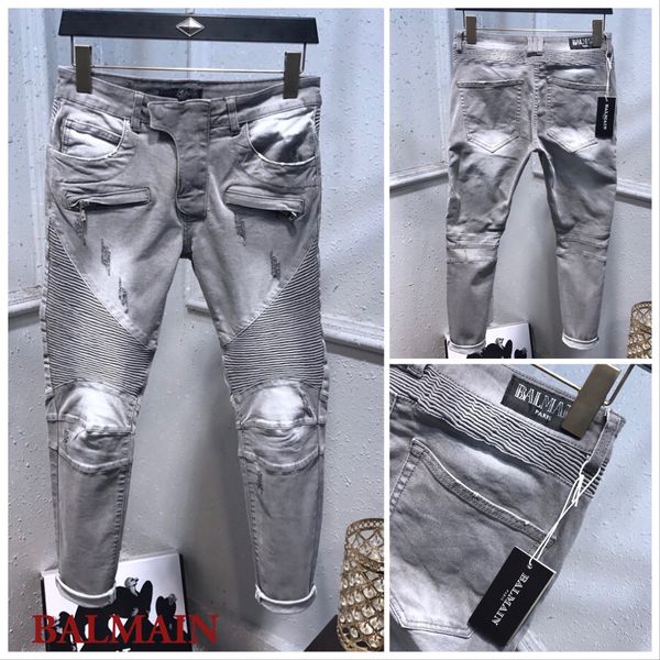 mens designer jeans bleached screatched fashion side stripe stretch jeans skinny spliced ripped stree denim pants, Blue
mens designer jeans bleached screatched fashion side stripe stretch jeans skinny spliced ripped stree denim pants, Blue