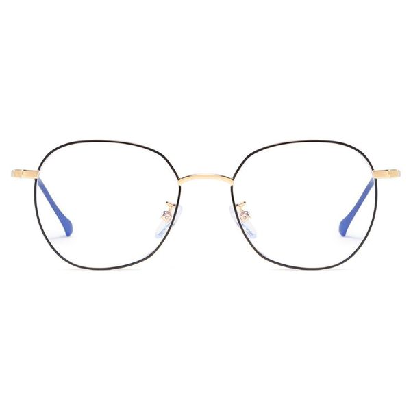 1 pair eyeglasses creative anti-blue light glasses eyes protector metal full frame glasses for decor home party (black, White;black
1 pair eyeglasses creative anti-blue light glasses eyes protector metal full frame glasses for decor home party (black, White;black