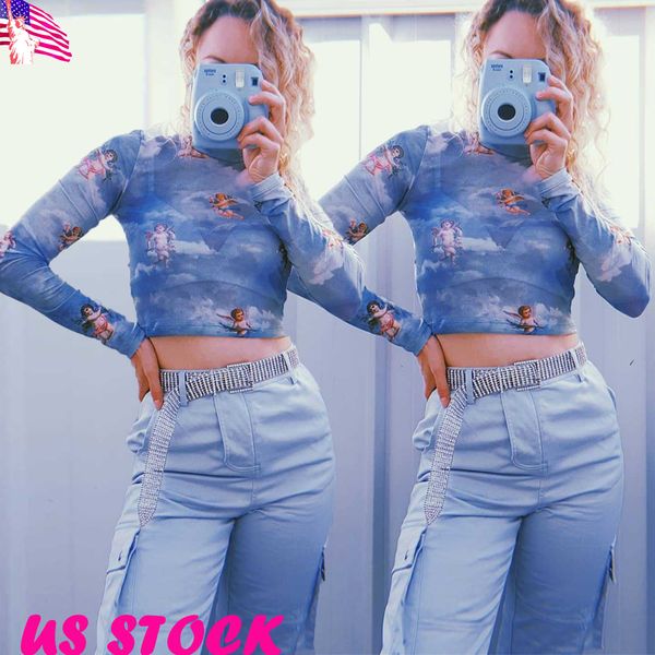 2019 new arrival women crop casual turtleneck long sleeves blouses spring summer autumn casual floral printed shirt, White
2019 new arrival women crop casual turtleneck long sleeves blouses spring summer autumn casual floral printed shirt, White