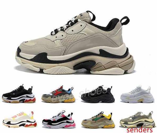 new triple s designer paris 17fw low old dad platform sneakers black white combination soles boots men women fashion casual shoes 36-45
new triple s designer paris 17fw low old dad platform sneakers black white combination soles boots men women fashion casual shoes 36-45