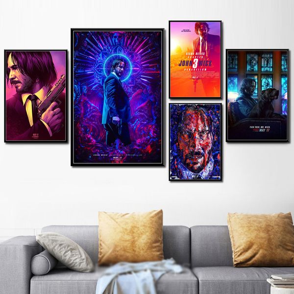 p605 john wick 3 parabellum movie series art painting silk canvas poster wall home decor
p605 john wick 3 parabellum movie series art painting silk canvas poster wall home decor