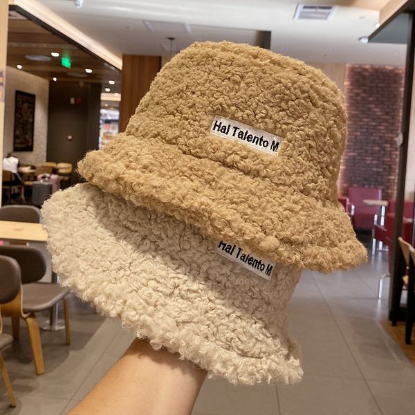 01910-duxiao4967 imitation teddy hair letters bucket hat men women fishmen cap, Blue;gray
01910-duxiao4967 imitation teddy hair letters bucket hat men women fishmen cap, Blue;gray