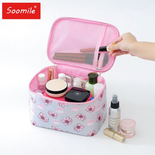2019 new cosmetic bag bowknot stripe makeup square storage box make up organiser container pouch/bag drop shipping
2019 new cosmetic bag bowknot stripe makeup square storage box make up organiser container pouch/bag drop shipping