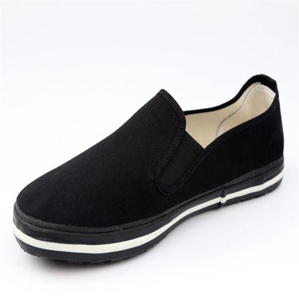 factory price good quality man and women's shoes flat bottom breathable casual cloth shoes, Black
factory price good quality man and women's shoes flat bottom breathable casual cloth shoes, Black