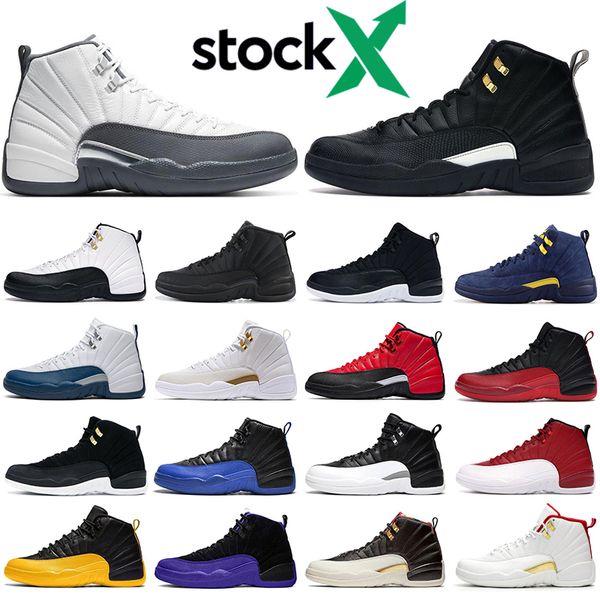 2020 mens basketball shoes 12s trainers flu game dark concord grey reverse taxi french blue the master white 12 men athletic sports sneakers
2020 mens basketball shoes 12s trainers flu game dark concord grey reverse taxi french blue the master white 12 men athletic sports sneakers