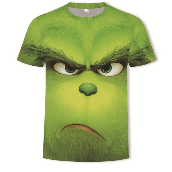 mens designer explosion single green mao guai green 3d digital printing short-sleeved t-shirt male, White;black
mens designer explosion single green mao guai green 3d digital printing short-sleeved t-shirt male, White;black
