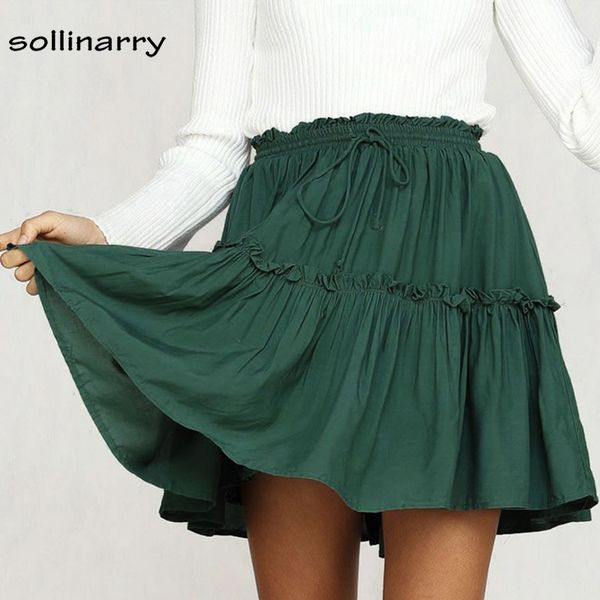 sollinarry ruffles lace up harajuku skirts women autumn winter casual mini skirt high waist plaid vintage skirt, Black
sollinarry ruffles lace up harajuku skirts women autumn winter casual mini skirt high waist plaid vintage skirt, Black