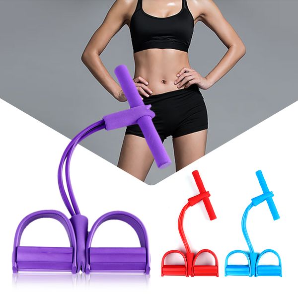 4 tube resistance bands latex pedal exerciser sit-up pull rope expander elastic bands yoga equipment fitness gum workout
4 tube resistance bands latex pedal exerciser sit-up pull rope expander elastic bands yoga equipment fitness gum workout