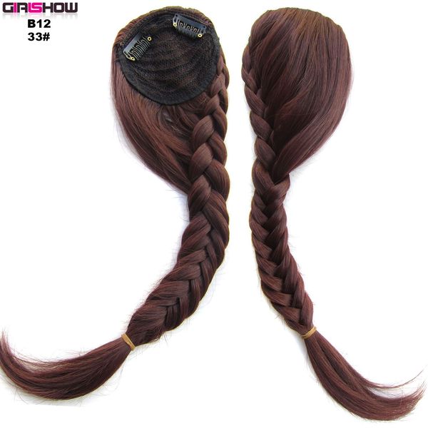 hand-woven braided braids slanting bangs fish bones slanting bangs high temperature fishtail slanting sea, Black
hand-woven braided braids slanting bangs fish bones slanting bangs high temperature fishtail slanting sea, Black