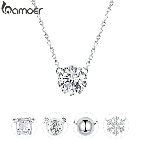 bamoer simple minimalist short necklace for women 925 sterling silver clear cubic zircon chain necklaces wedding jewelry bsn085, Golden;silver
bamoer simple minimalist short necklace for women 925 sterling silver clear cubic zircon chain necklaces wedding jewelry bsn085, Golden;silver