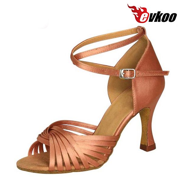 evkoodance six color latin dance shoes for ladies made by satin material 7cm heel height evkoo-035
evkoodance six color latin dance shoes for ladies made by satin material 7cm heel height evkoo-035