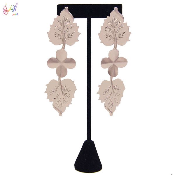 yulaili drop earrings for women leaf shape geometric pendant earring female 2020 fashion modern jewelry hanging earing ing, Silver
yulaili drop earrings for women leaf shape geometric pendant earring female 2020 fashion modern jewelry hanging earing ing, Silver
