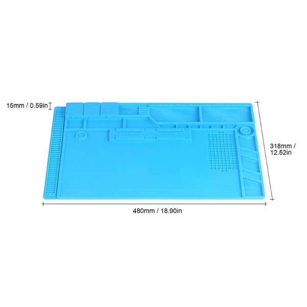 heat insulation working silicone mat for bga soldering repair station repair insulation pad insulator pad maintenance platform
heat insulation working silicone mat for bga soldering repair station repair insulation pad insulator pad maintenance platform