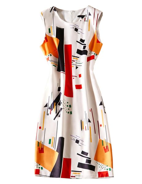 fashion print women sheath dress sleeveless casual dresses 07k1913, Black;gray
fashion print women sheath dress sleeveless casual dresses 07k1913, Black;gray