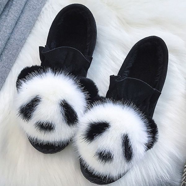 cute cartoon animation panda women slippers ladies warm plush slippers indoor home shoes flat casual shoes woman, Black
cute cartoon animation panda women slippers ladies warm plush slippers indoor home shoes flat casual shoes woman, Black