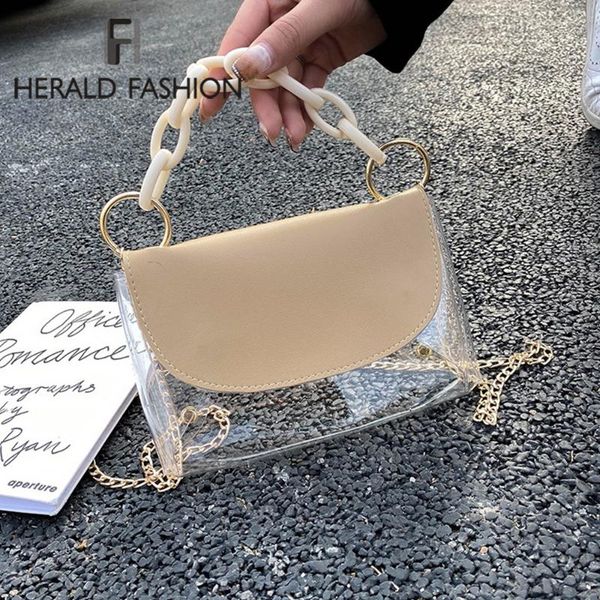2020 women transparent bag pvc jelly bag messenger bags female elegant shoulder bags fashion handbags chain womens' pouch
2020 women transparent bag pvc jelly bag messenger bags female elegant shoulder bags fashion handbags chain womens' pouch