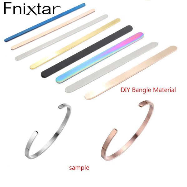 fnixtar diy c open cuff bangle material mirror polished stainless steel rectangle blank charm 1/4 *6in (6x152mm)10pcs/lot, Bronze;silver
fnixtar diy c open cuff bangle material mirror polished stainless steel rectangle blank charm 1/4 *6in (6x152mm)10pcs/lot, Bronze;silver