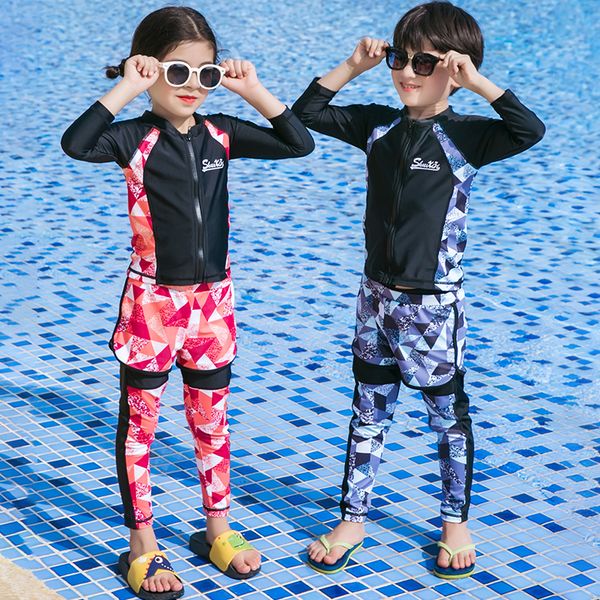 girls boys swimsuit separate swim rashguard teens long sleeve teenagers swimwear protection uv five pieces wetsuit bathing suit, White
girls boys swimsuit separate swim rashguard teens long sleeve teenagers swimwear protection uv five pieces wetsuit bathing suit, White